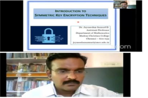Webinar on the topic Introduction to Symmetric Key Encryption Techniques